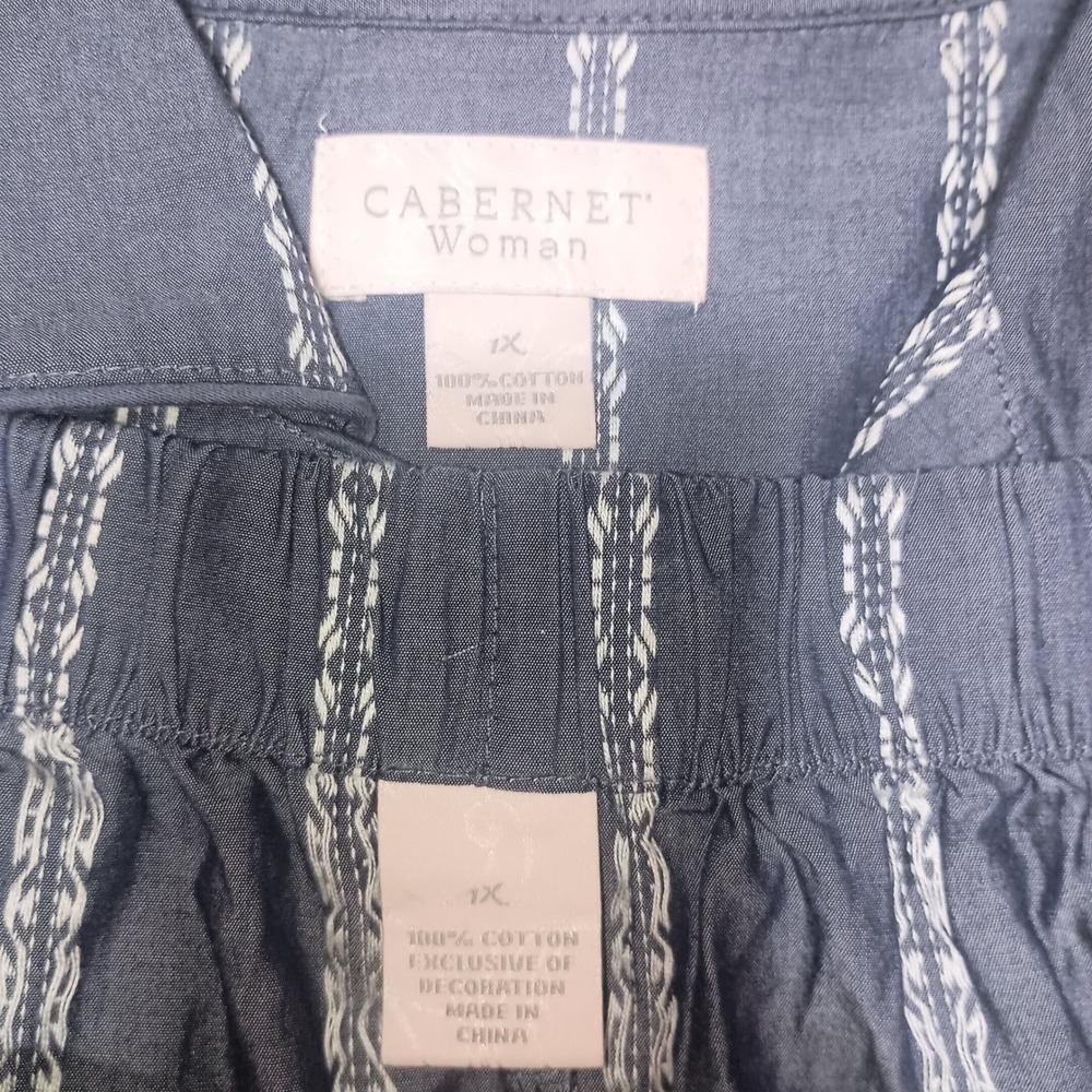 Cabernet Women's 2 piece Pajama Set SKUW663 - Picture 4 of 5
